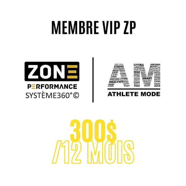 MEMBRE VIP ZP | 12 MOIS